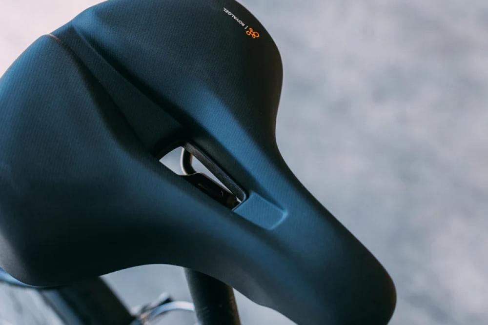Selle Royal Vaia Relaxed Fahrradsattel - 250 x 213 mm Schwarz