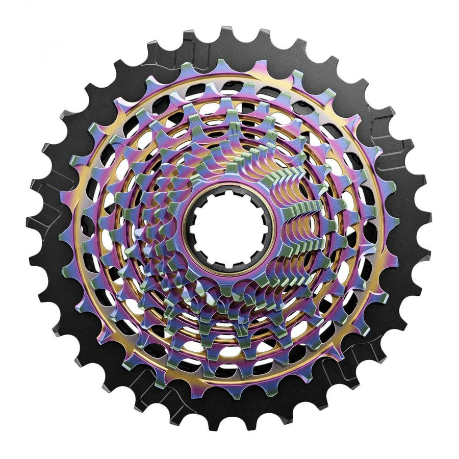 SRAM Kassette XG-1290 E1 X-Glide rainbow 10-33T - leichte Präzisions-Rennradkassette
