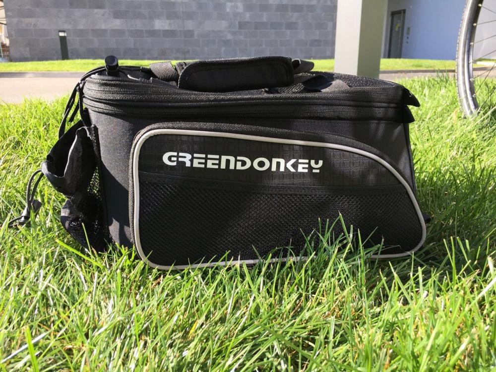 Greendonkey Gepäckträgertasche Gustav2 Klettverschluss