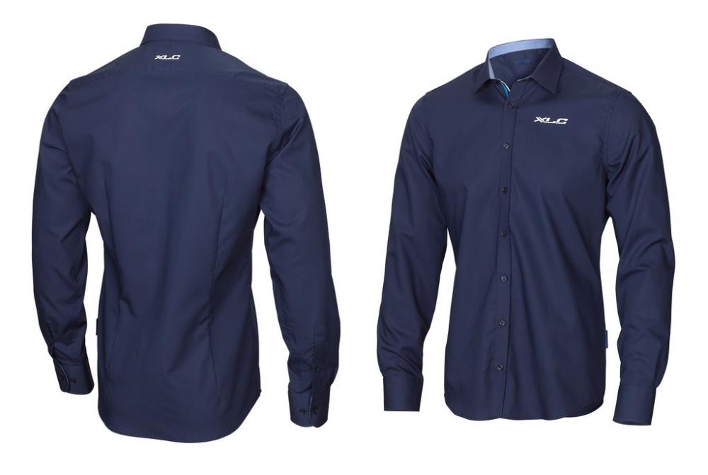 XLC Herren Hemd FT-A13 dunkelblau Gr 39/40