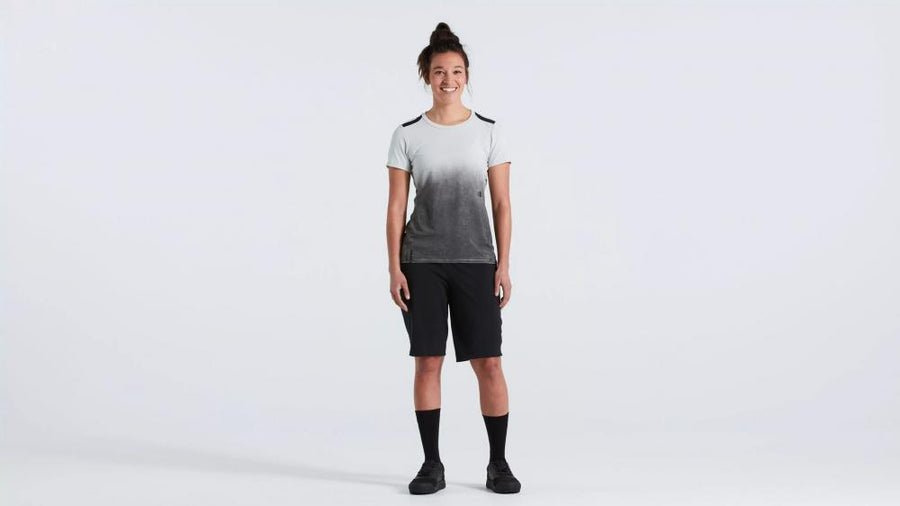 TRAIL CORDURA SHORT WMN BLK M - Robuste Damen Mountainbike-Shorts in Schwarz
