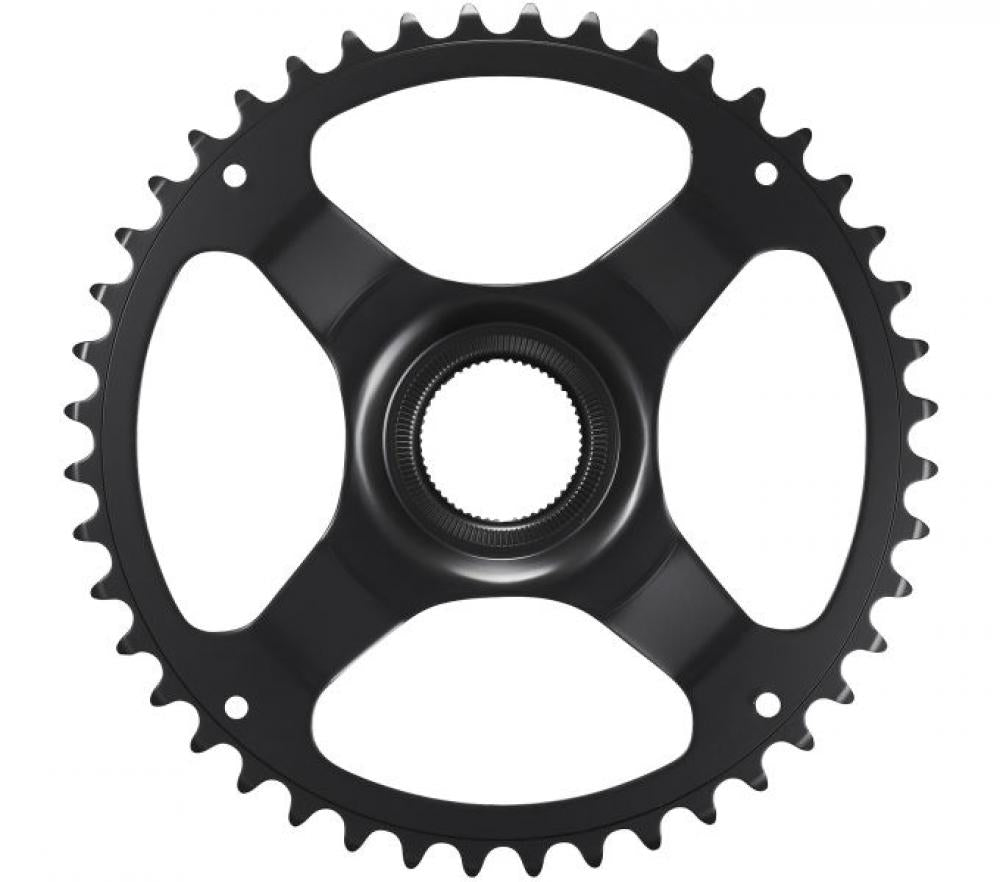 SHIMANO Kettenblatt CR-ET600 44Z ohne KSR - Effiziente Performance für E-Bike Antriebe
