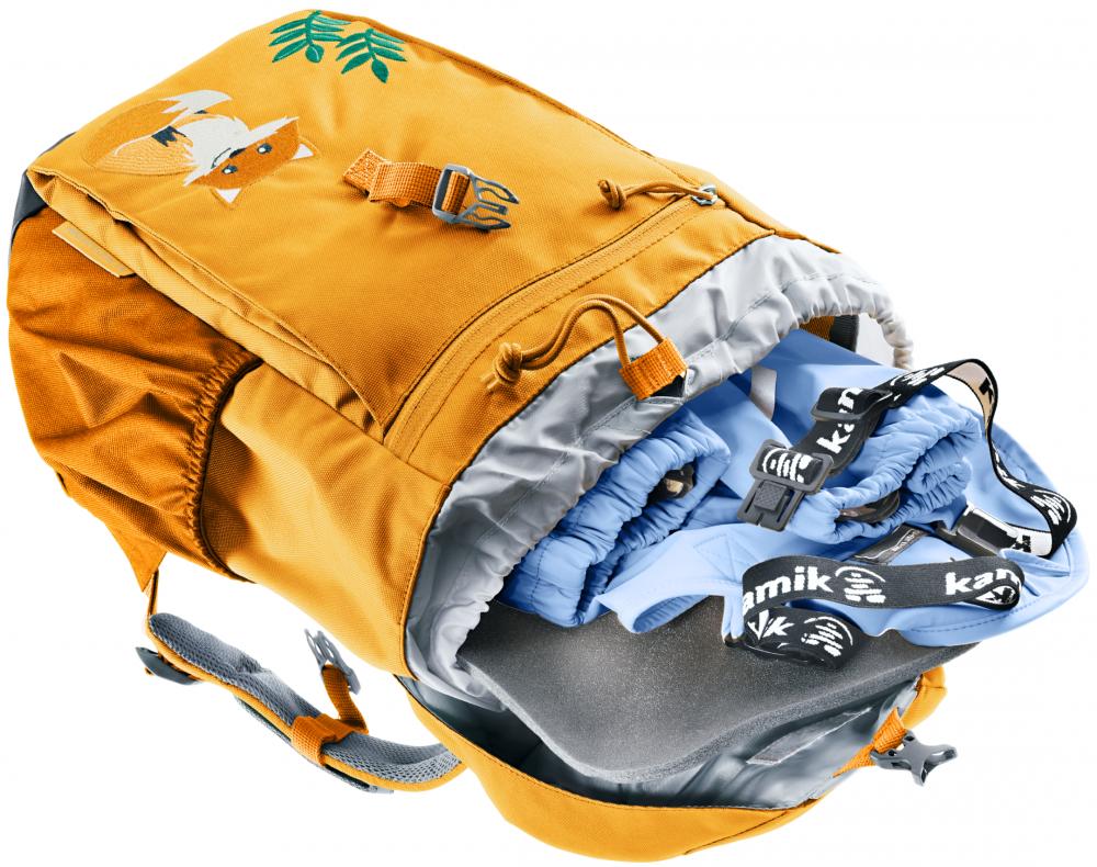 Deuter Walßuchs 14 Kinderrucksack 14 Liter amber-maple - ergonomisch, leicht & sicher