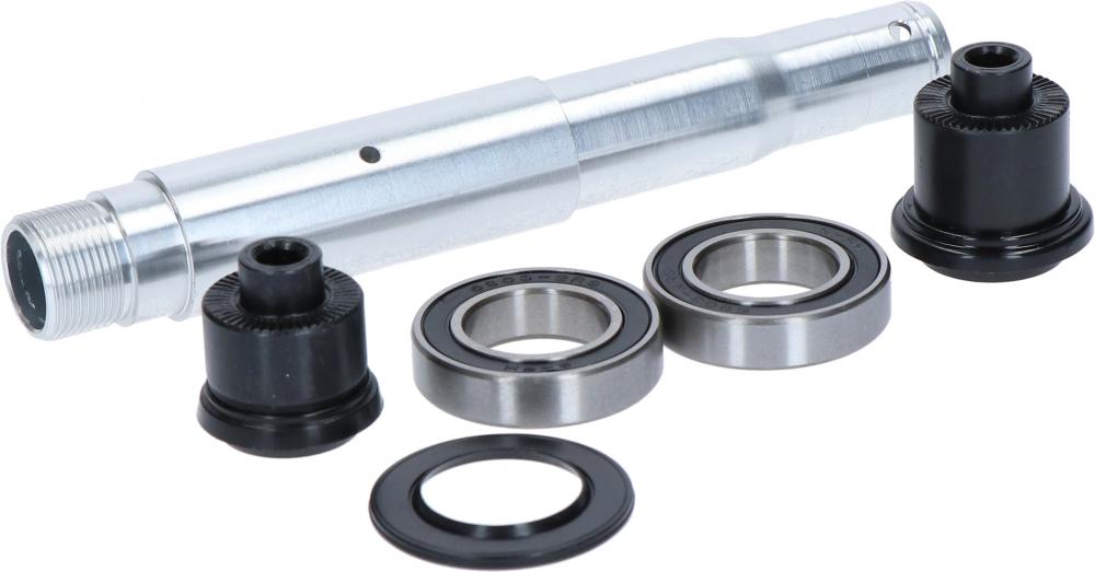 SHIMANO Hohlachse FH-MT401-R 141 mm Komplettkit 141 - zuverlässige Nabenachse für moderne MTB-Laufräder