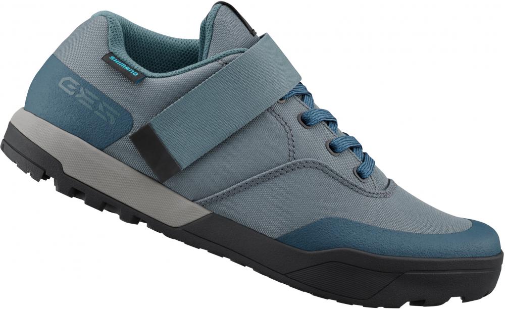 SHIMANO Fahrradschuhe GE500W Damen MTB SPD Größe 36 Blau - Trailschuh mit ULTREAD GE Sohle