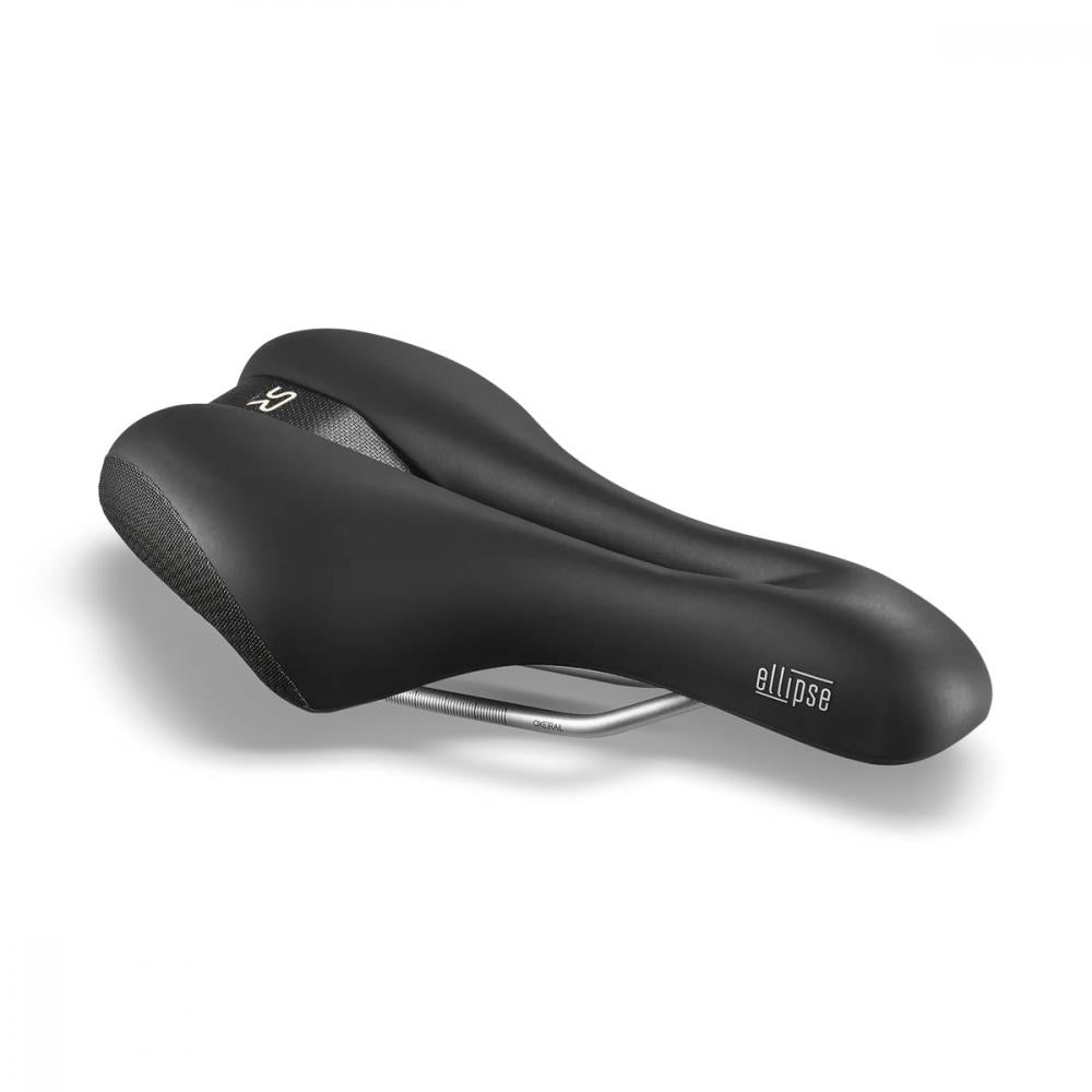 Selle Royal Ellipse Premium Range Fahrradsattel in Schwarz, unisex, 265x162mm, athletisch.