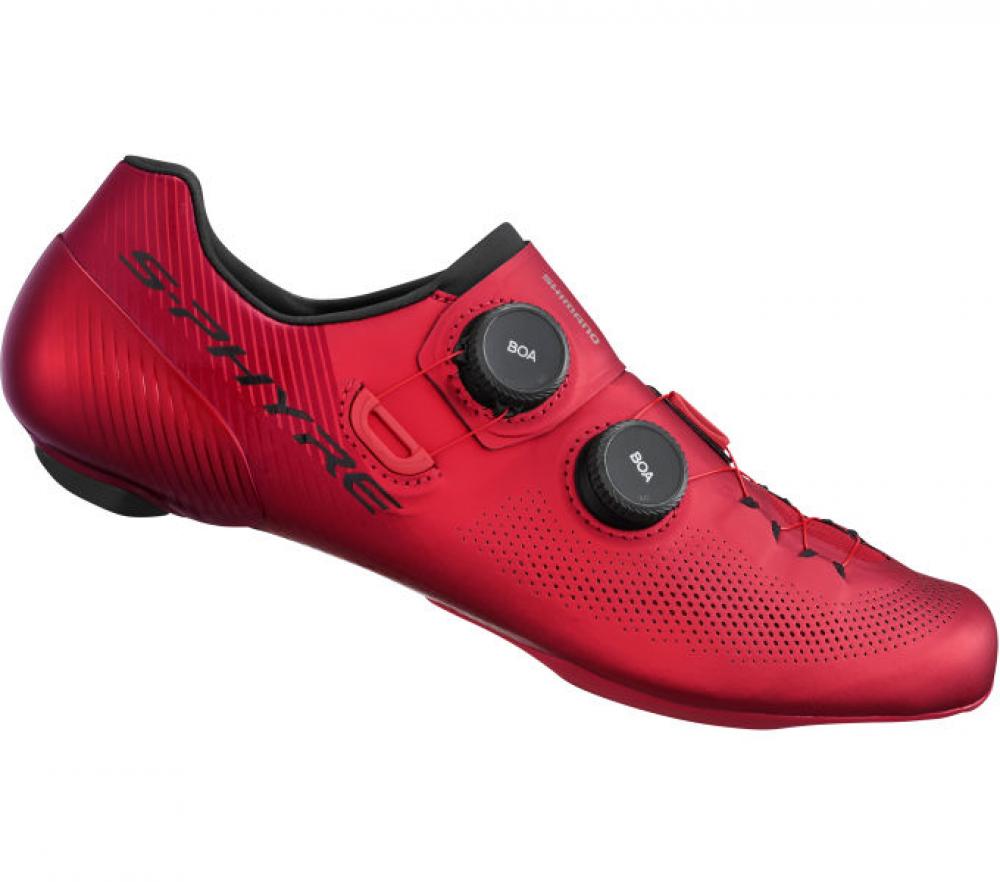 SHIMANO RC903 Rennradschuhe SPD-SL - Größe 44, Rot