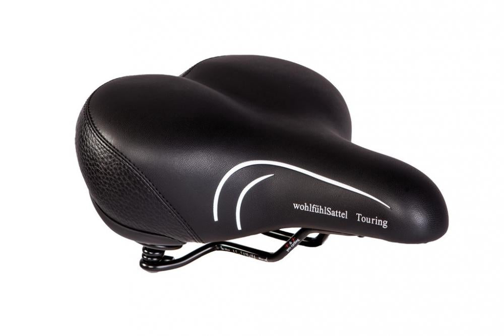 P&P Bequemsattel Touring Feder 578 schwarz, Uni, 265x230mm