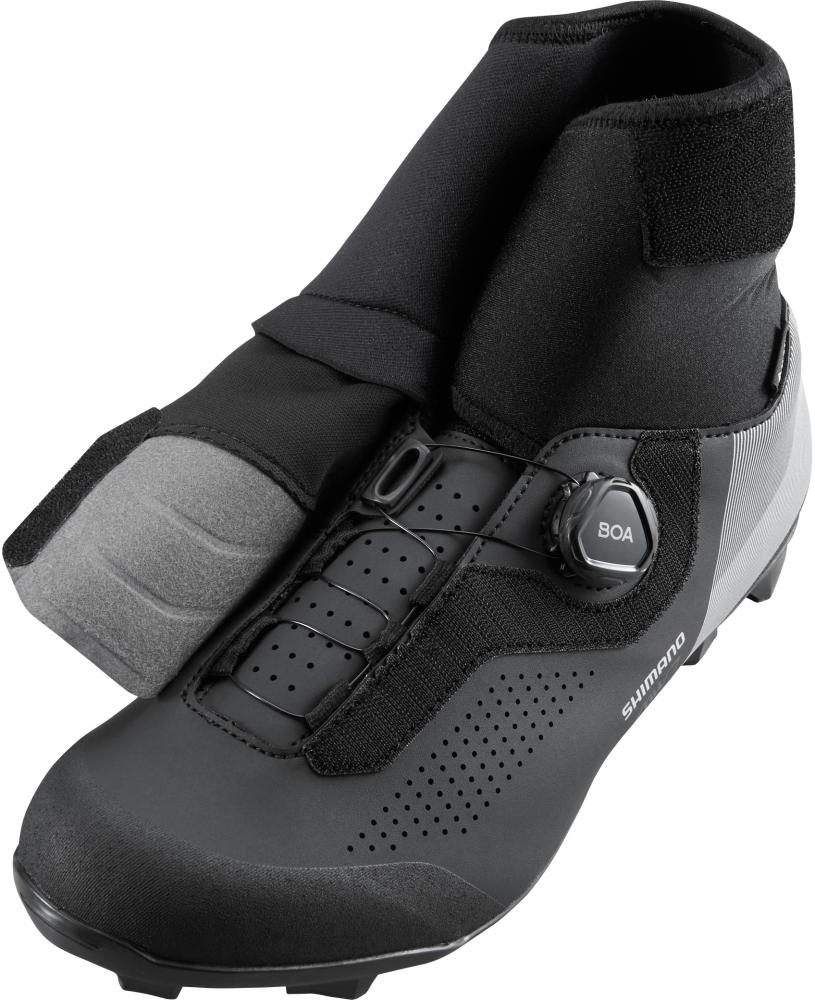 SHIMANO MW702 Fahrradschuhe - MTB SPD, Herren/Damen, Größe 43, Schwarz