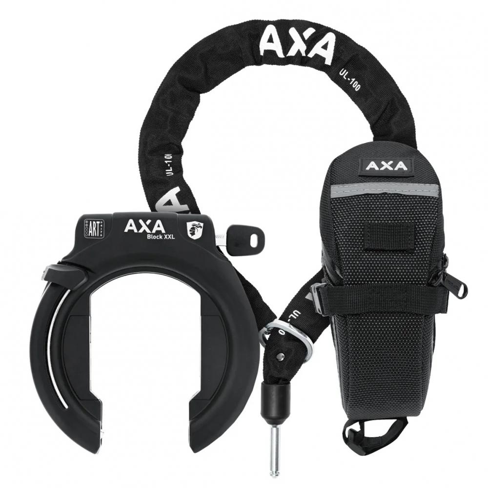 Axa Rahmenschloss BLOCK XXL + ULC 100 + Tasche