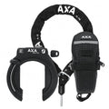 Axa Fahrradschloss-Set: BLOCK XXL Rahmenschloss, ULC 100 Einsteckkette und Transporttasche.