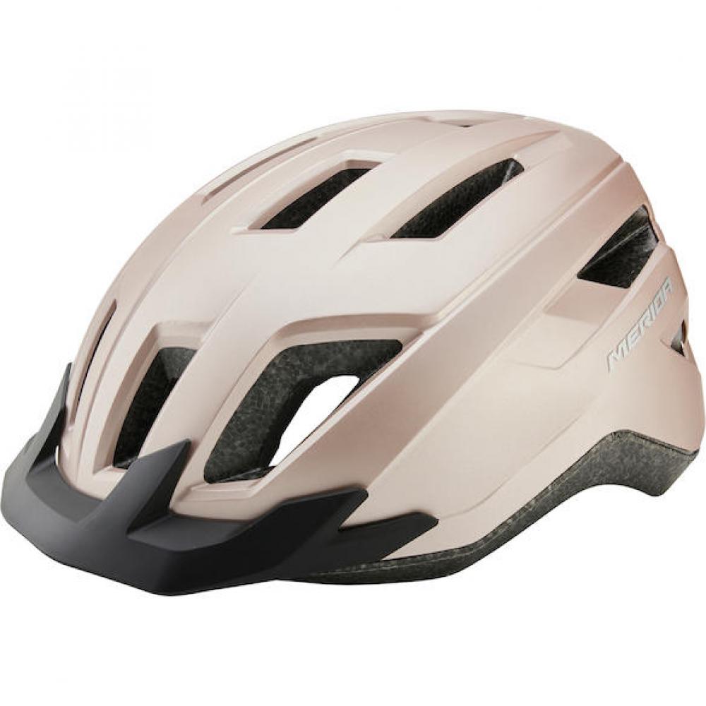 Merida Helm Commute champagner 54-58 cm Champagner - leichter City- und Pendlerhelm