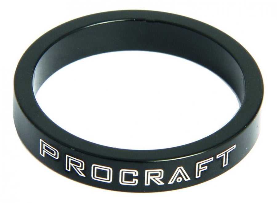 Procraft Ahead Spacer Alu 1 Zoll 2 mm 1 Zoll schwarz - präzise Lenkerhöhe für sauberes Cockpit