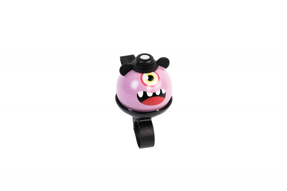 NG Sports Kindsee Fahrradklingel, Monster Edition 22.2mm pink