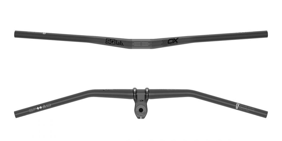 SQLab 31.8 mm Lenker 3OX Carbon 16° med Ø 31 - 8 mm 780 mm Rise 30 mm 16° schwarz