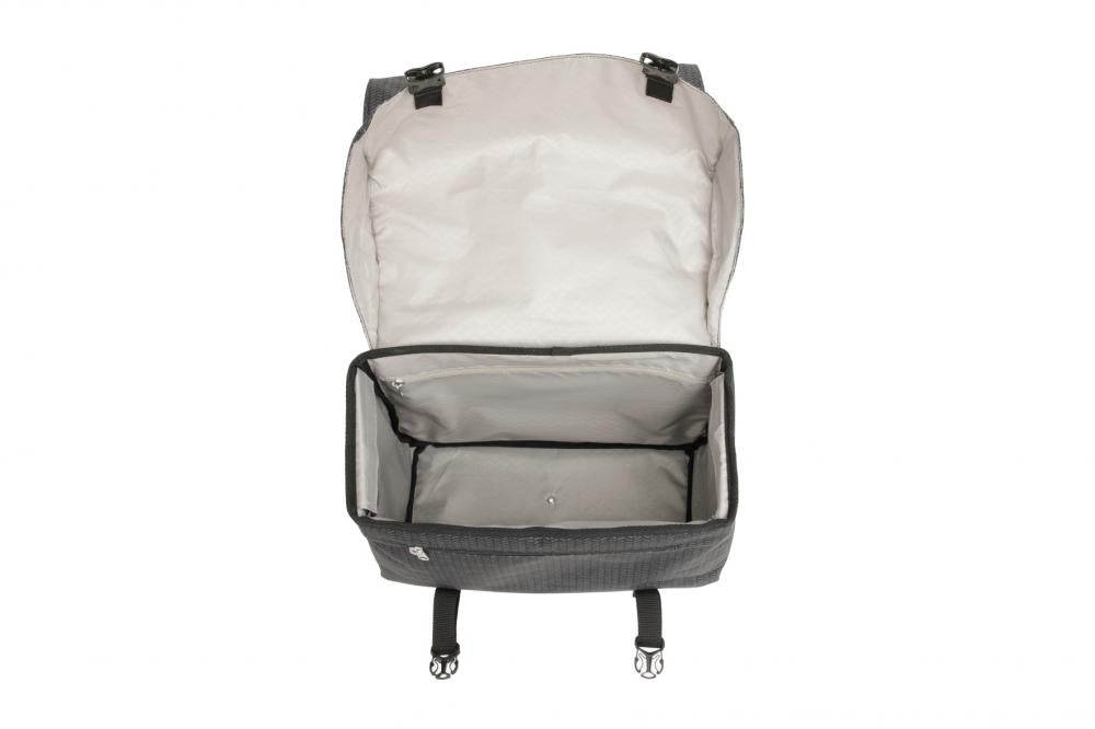 New Looxs Doppelpacktasche Mondi Joy Double Nima 2x18L Black - stilvolle Gepäckträger-Tasche