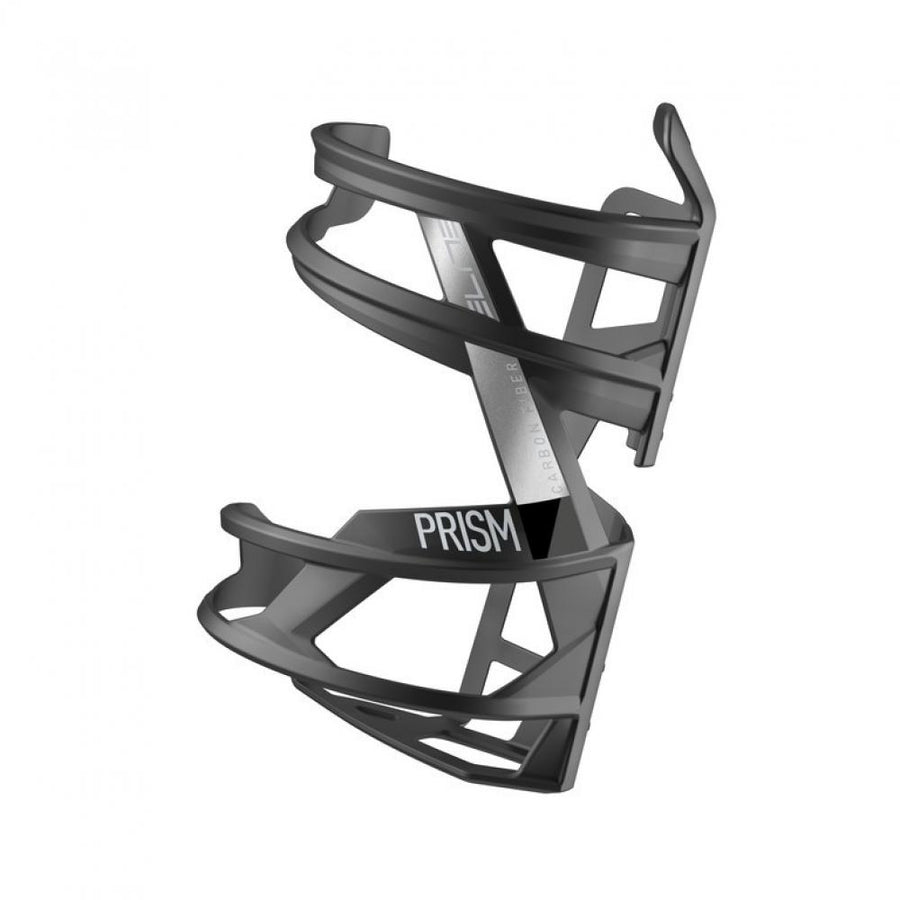Elite Trinkflaschenhalter Prism Carbon links, Carbon, schwarz matt