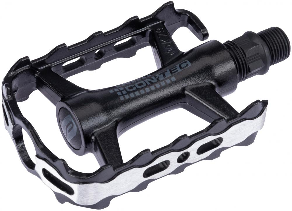 Pedal Cp-042 Mtb Alu Silber/schwarz
