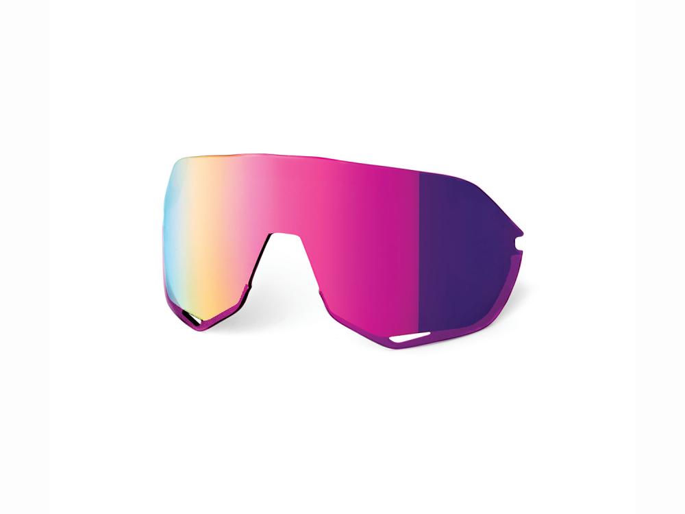 100% S2 - Mirror Replacement Lens unis purple - leistungsstarkes Austauschglas