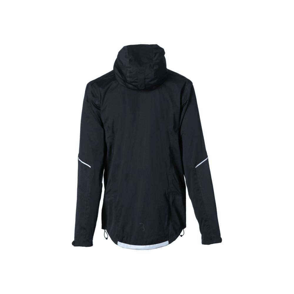 BBB Cycling Regenjacke DeltaShield BBW-268 schwarz XXL - wasserdichte, atmungsaktive Fahrradjacke