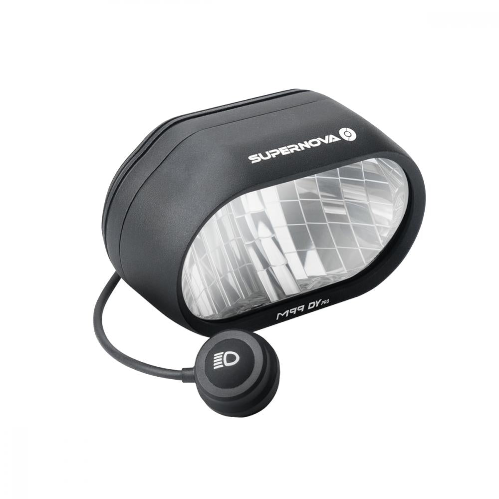 Supernova M99 DY Pro Dynamoscheinwerfer, StVZO, extrem helles Fahrrad-Fernlicht für Dynamo