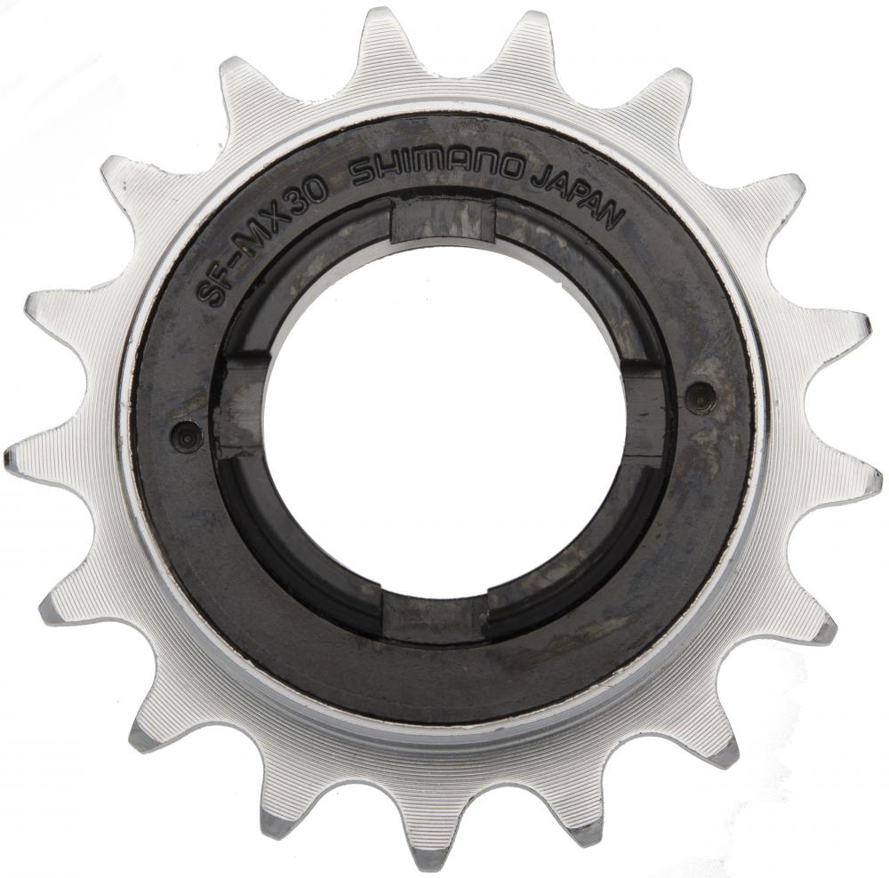 SHIMANO Freilaufritzel DX 1/2x3/32 16Z, Größe 32 - robustes BMX/Single-Speed-Antriebsritzel