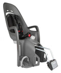 Hamax Zenith Relax Fahrradkindersitz, grau/schwarz, verstellbare Sitzposition (12,5°), integrierte Polsterung, für Kinder bis 22 kg, Einhandbedienung