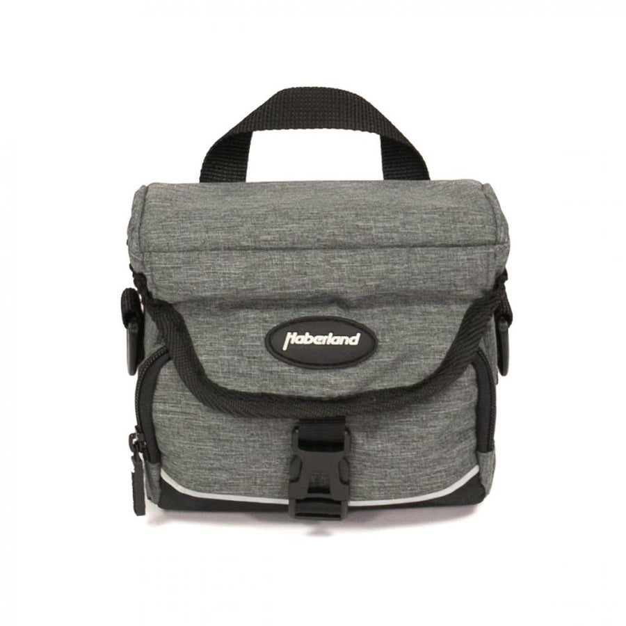 Haberland Lenkertasche 2l Mini grau - kompakte Lenkertasche mit KLICKfix-Adapter