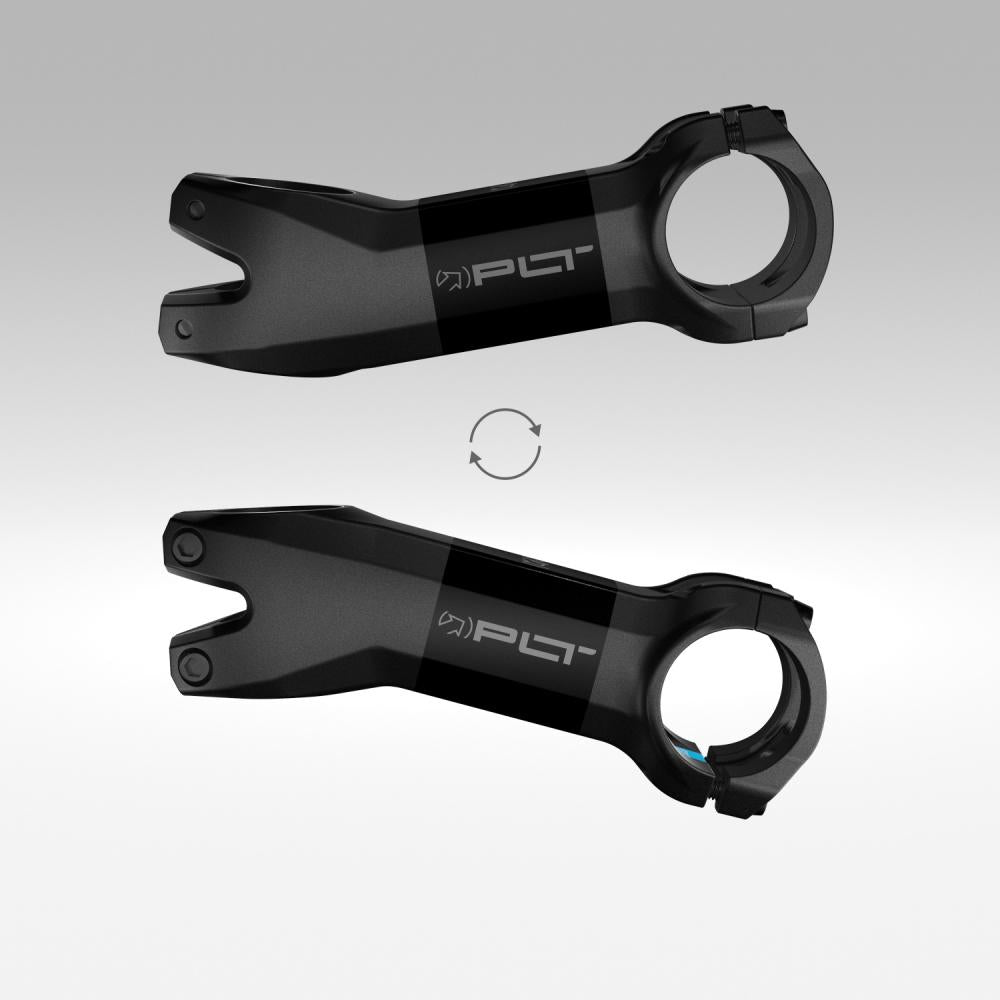 PRO Vorbau PLT 31 Schwarz, 31.8mm, +/-17°, 130mm - sportliche, steife Lenkerklemmung