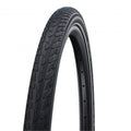 Schwalbe Road Cruiser Plus 26x1.75 Zoll (ETRTO 47-559), PunctureGuard, Green Compound, reflektierend, geeignet für E-Bikes bis 25 km/h