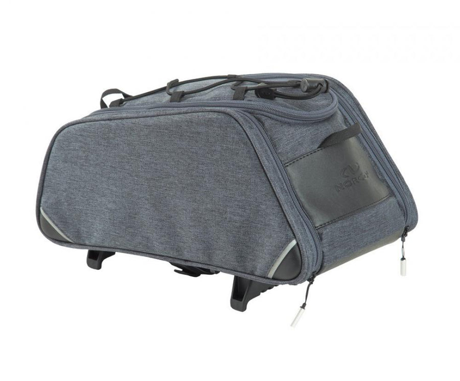 Norco Drayton Gepäckträgertasche grau 10l für Fahrrad, 34x20x16cm.