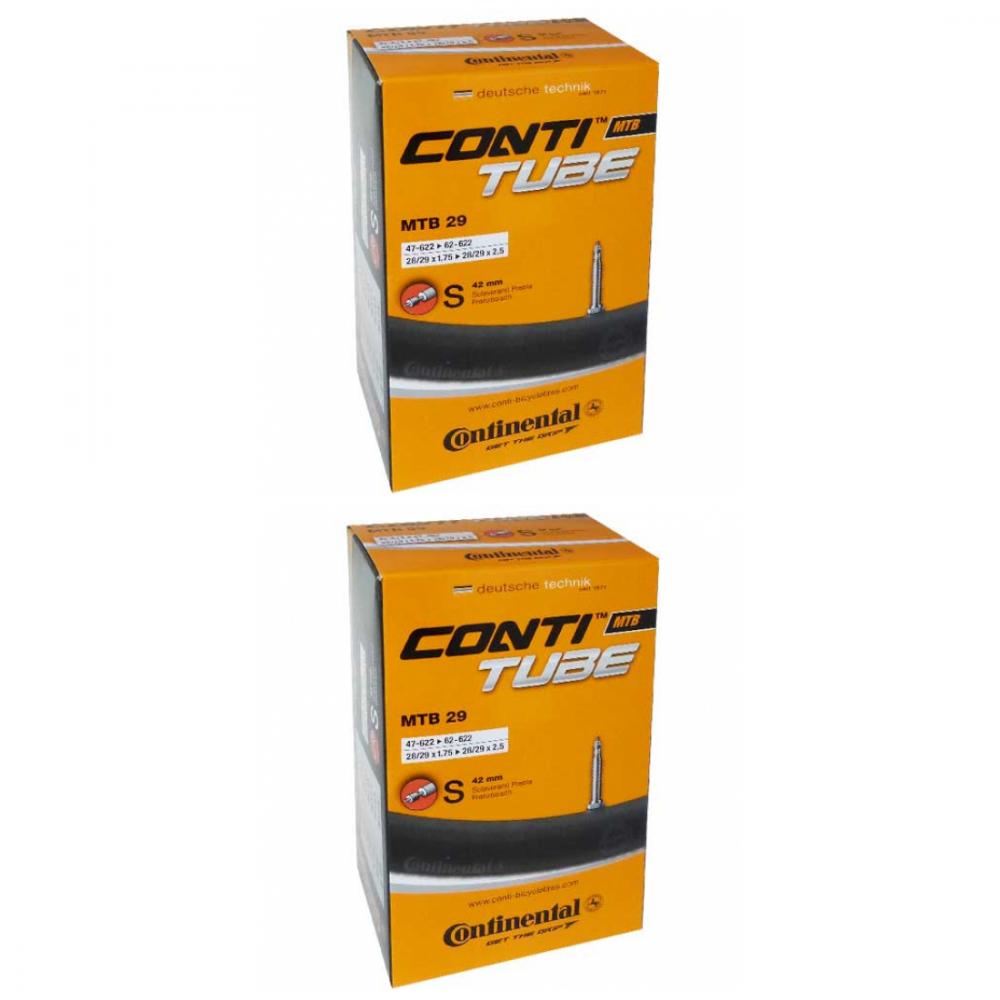 2 x Schlauch Continental Conti MTB 28/29 28/29x1.75/2.50 Zoll