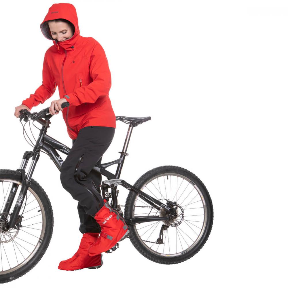 Tatonka Velo Gaiter - Fahrradgamaschen Unisex mit Spritzwasserschutz