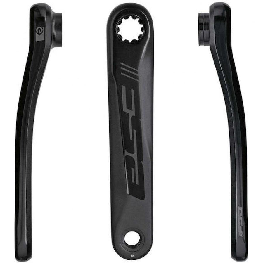 FSA Kurbelarme E-Bike für ISIS CK-746-2 175 mm Schwarz - robuste Antriebskurbel für E-Bikes