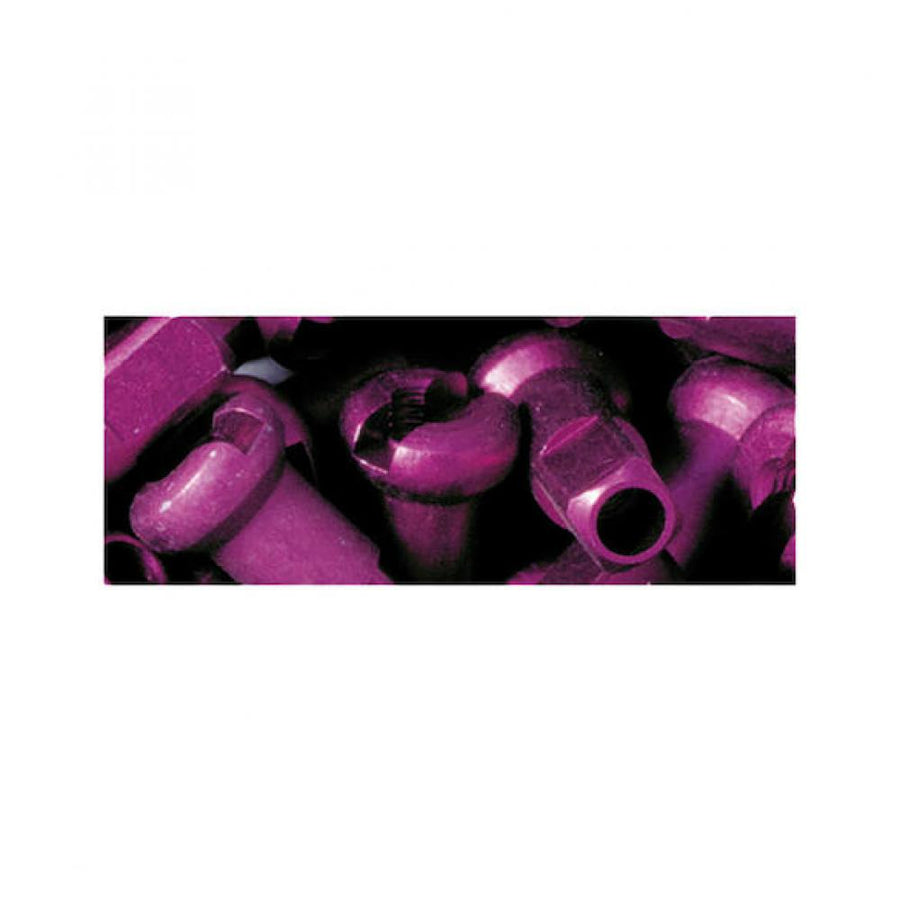 DT Swiss Speichennippel 1.8 Aluminium 12 mm violett - ultraleichte Laufradoptimierung