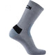 Sidi Socken VISIBILIS grey 40-43 Grau - technische Radsocken mit hoher Sichtbarkeit
