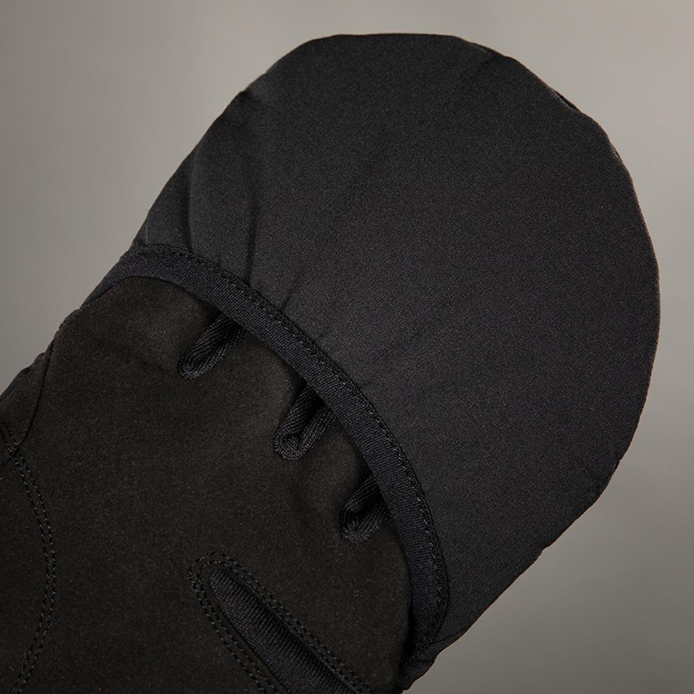 CHIBA Polarfleece Titan - Radhandschuhe XS schwarz, Polartec & Primaloft, winddicht, Touchfunktion