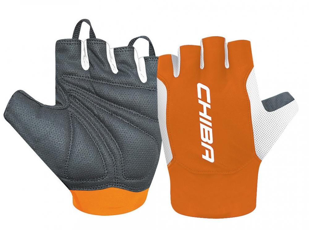 Chiba Handschuhe Mistral kurz Gr. XXL / 11, schwarz/orange