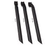 Ergotec - Sattelstütze Viper 34.9 x 400 Sattelklemmung für 7-8mm Streben AL6061 T6 Offset 20 mm Safety-Level 5 Farbe schwarz sand Gewicht ca. 330g (Herst.-Nr. 57876001) - 34.9 mm - Sattelstützen