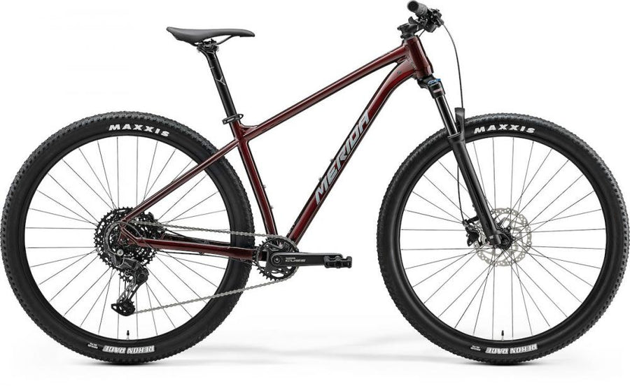 Merida BIG.NINE 200 IV1 XXL GLITTER CHERRY(GREY) - vielseitiges Hardtail-MTB für Trail und Alltag