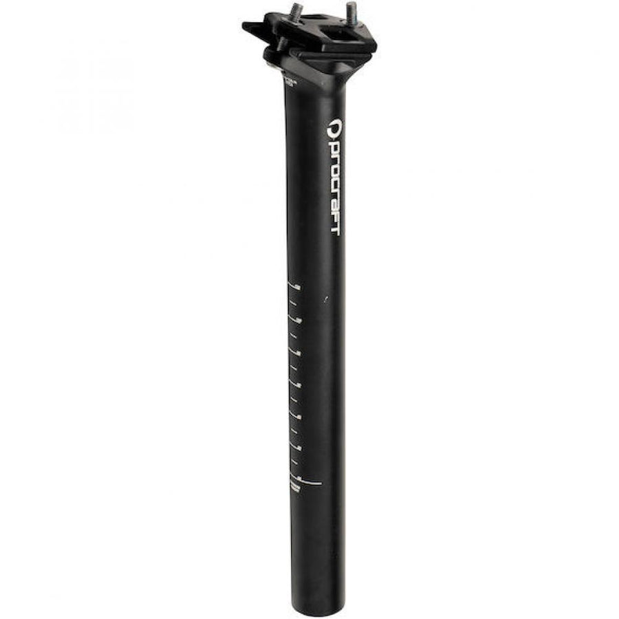 Procraft Superlight II Sattelstütze Ø 30,9 x 350 mm Schwarz - Leicht und robust