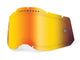 100% Gen. 2 Vented Dual Mirror Replacement Lens unis red - belüftete Ersatzscheibe mit Dual-Mirror-Schutz