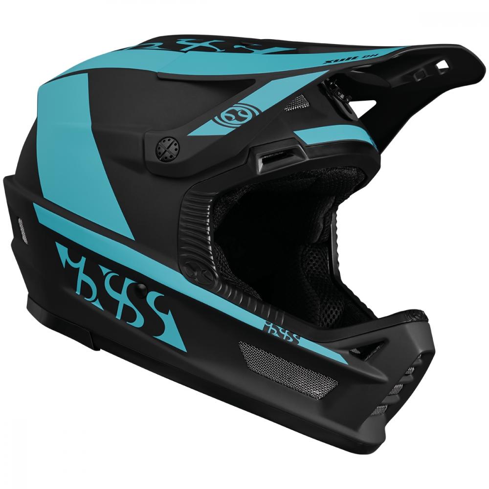 IXS Sports Division iXS Xult DH Helmet M/L Lagoon - Fullface-Helm für Downhill & Bikepark