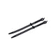 BBB 2x Sicherungsriehmen CargoStraps 25x1.3cm schwarz