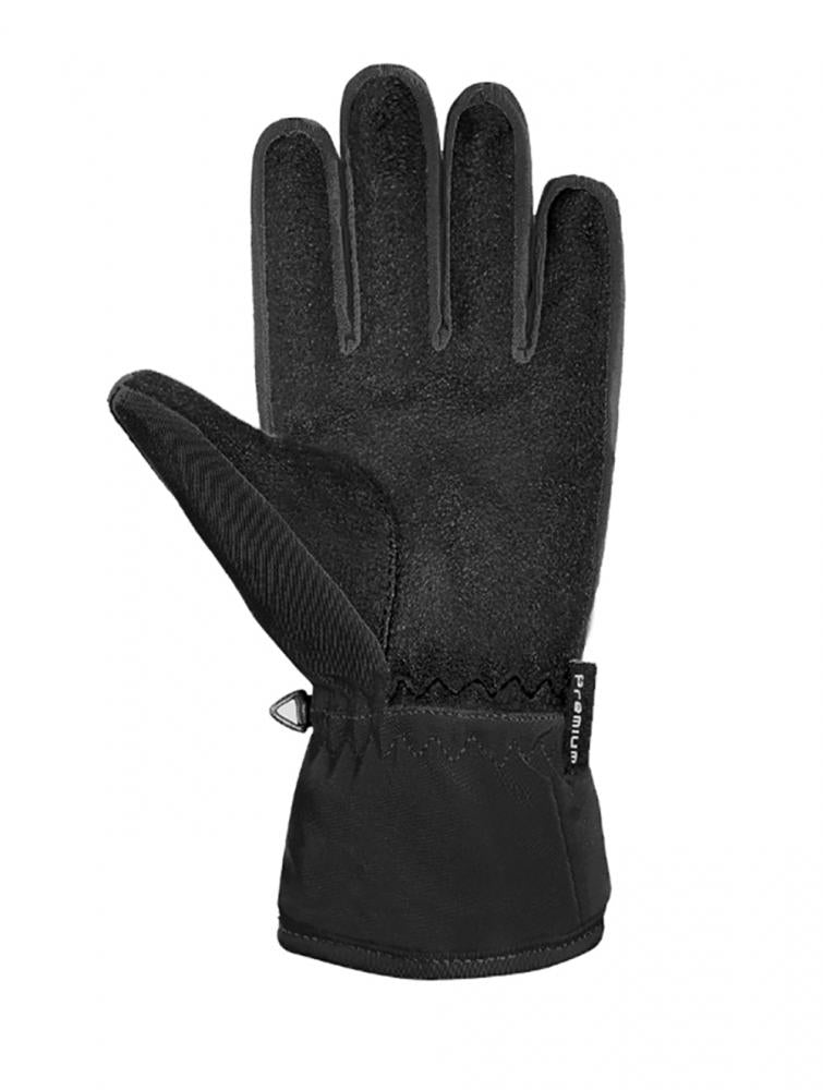 CHIBA Kids Basic Finger - Kinder Radhandschuhe schwarz, wasserdicht, Größe III