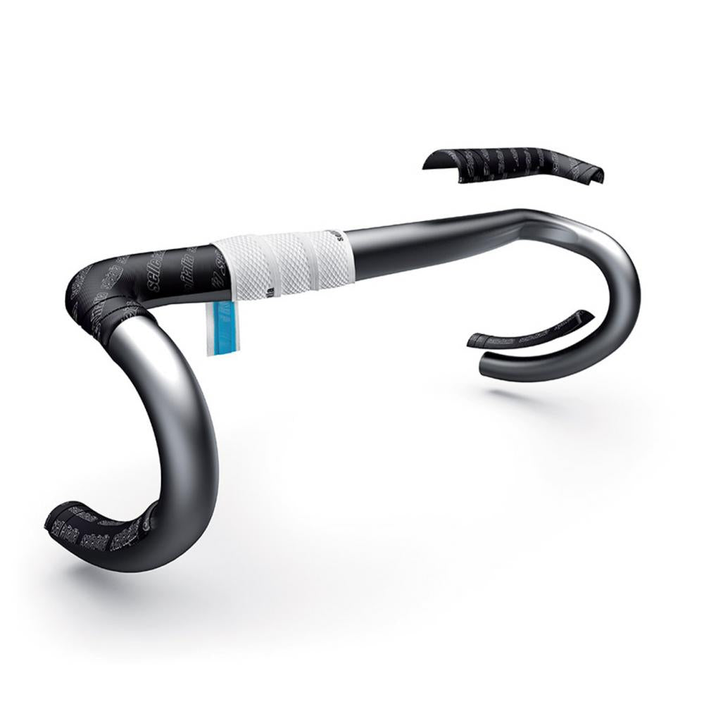 Selle Italia Shock Absorber Kit White - Lenker-Dämpfungsset SG-Tape + Bar Pad 2,5 mm