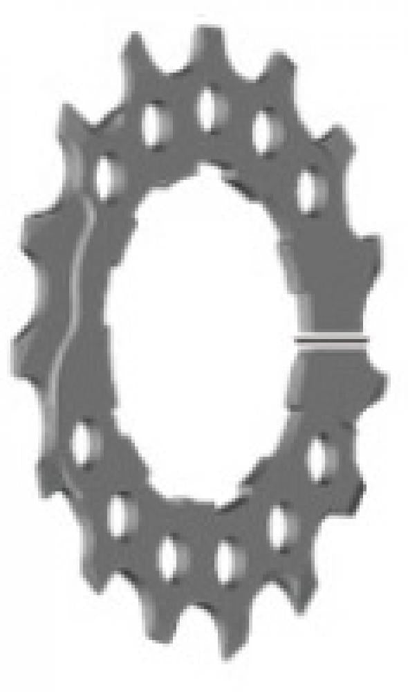 SHIMANO Ritzel für CS-M8000, CS-M7000 15 Zähne integrierter Distanzring - 8000,, 15 Zähne