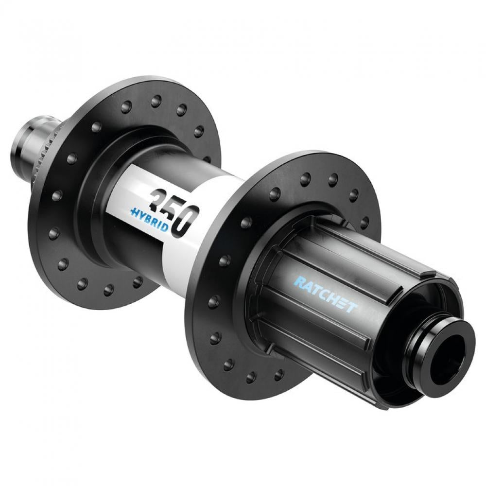 DT Swiss Nabe MTB Hybrid HR 350 32 Loch Schwarz - robuste eMTB-Hinterradnabe