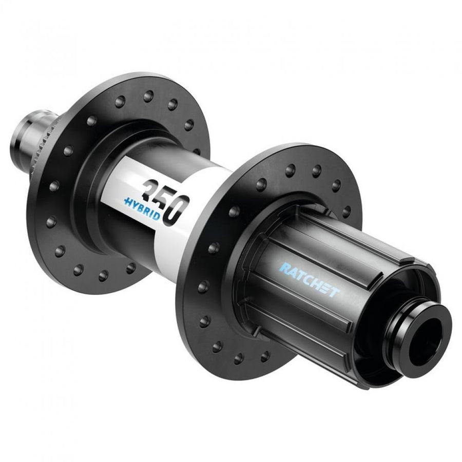 DT Swiss Nabe MTB Hybrid HR 350 32 Loch Schwarz - robuste eMTB-Hinterradnabe