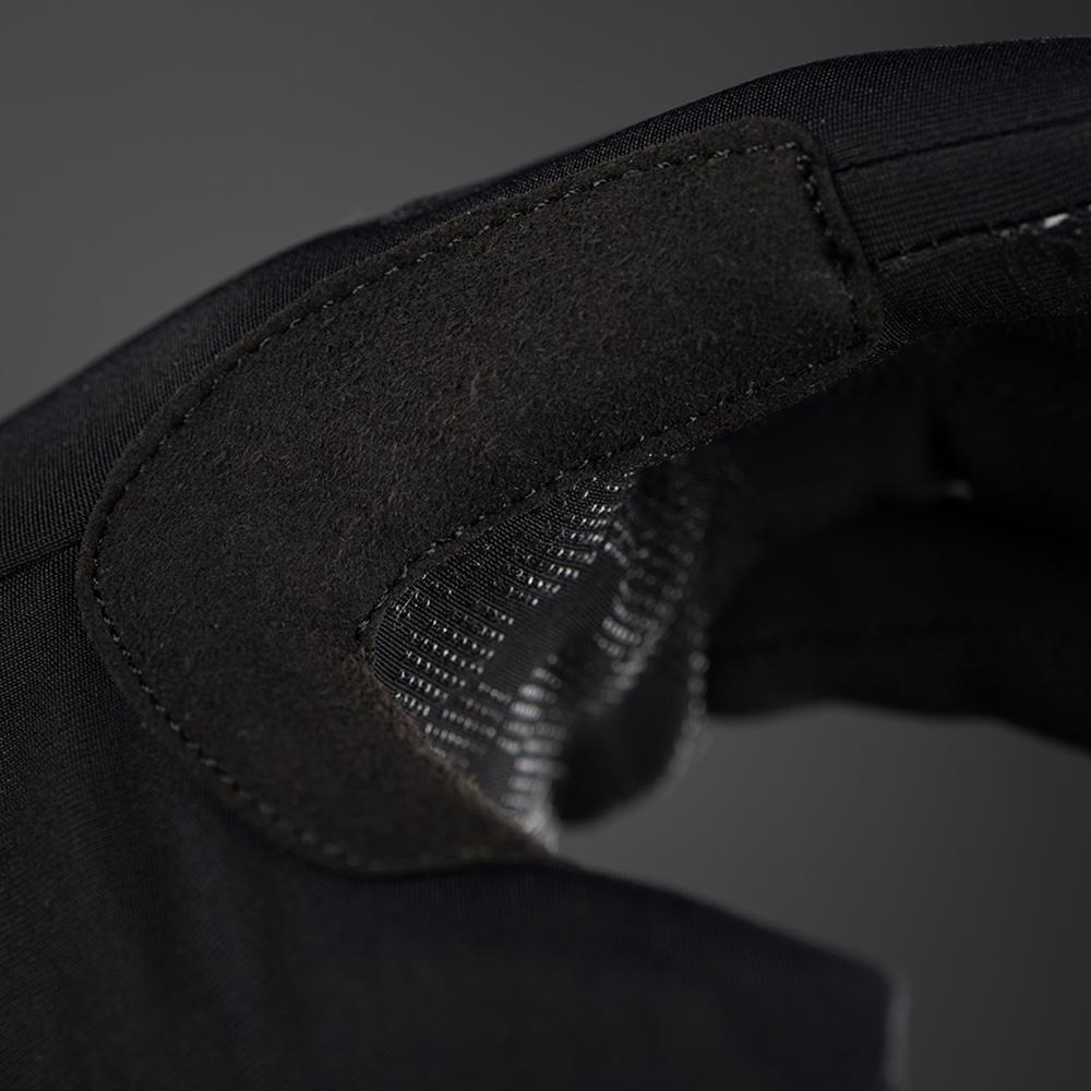 CHIBA Overflap Light - Radhandschuhe L hellgrau, wind- & wasserdicht, Thermofleece, Touchfinger